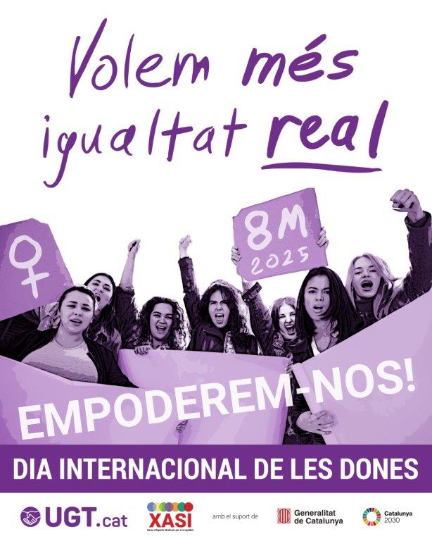 8-M: PER UNA SOCIETAT FEMINISTA, FES-TE CORRESPONSABLE. ACTES COMMEMORATIUS PEL DIA INTERNACIONAL DE LES DONES